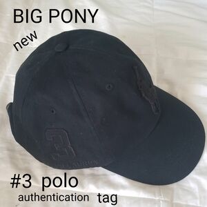 Polo Ralph Lauren Big Pony #3 Cap New